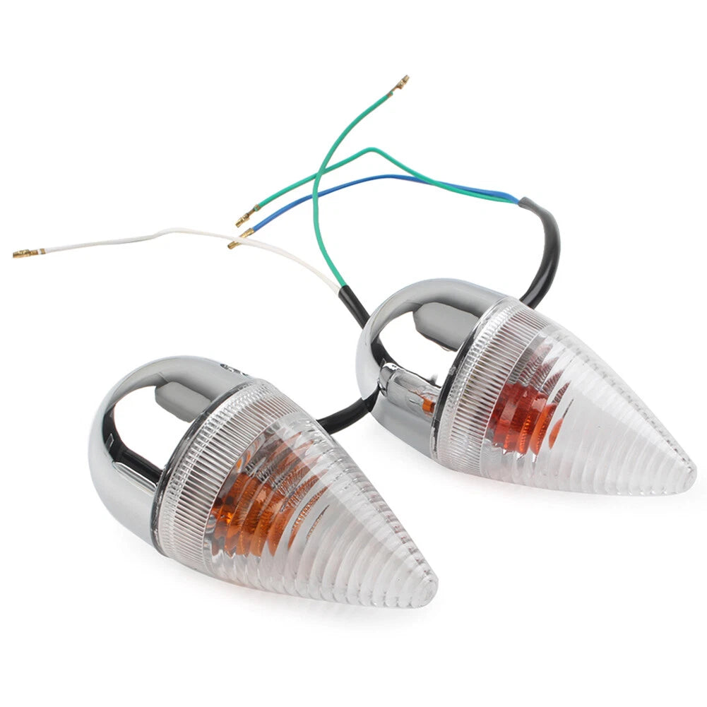 Clear Rear Turn Signal Light Lens for Yamaha XV1900 (2006-2013)