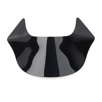 Black Lip Front Windshield for Harley Dyna Sportster Softail (2000-2023)