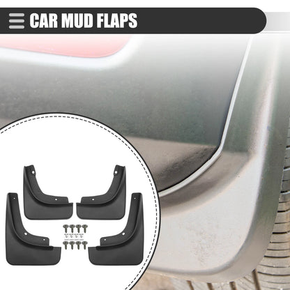 Car Mud Flaps Splash Guards Set for Jeep Compass (2017-2020)