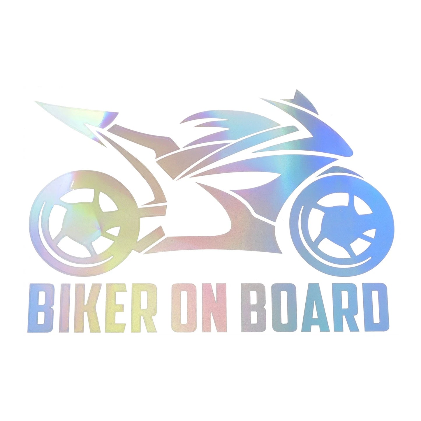 Reflective Bumper Decal for Motorcycle Pattern