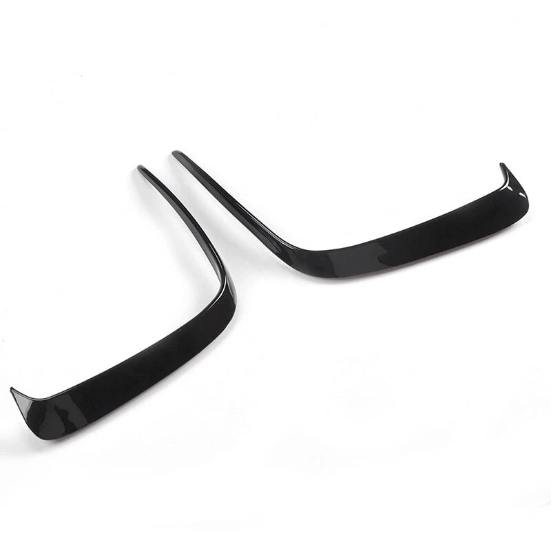 Gloss Black Rear Side Splitter for Mercedes A-Class W176 A200 A250 A45 (2013-2018)
