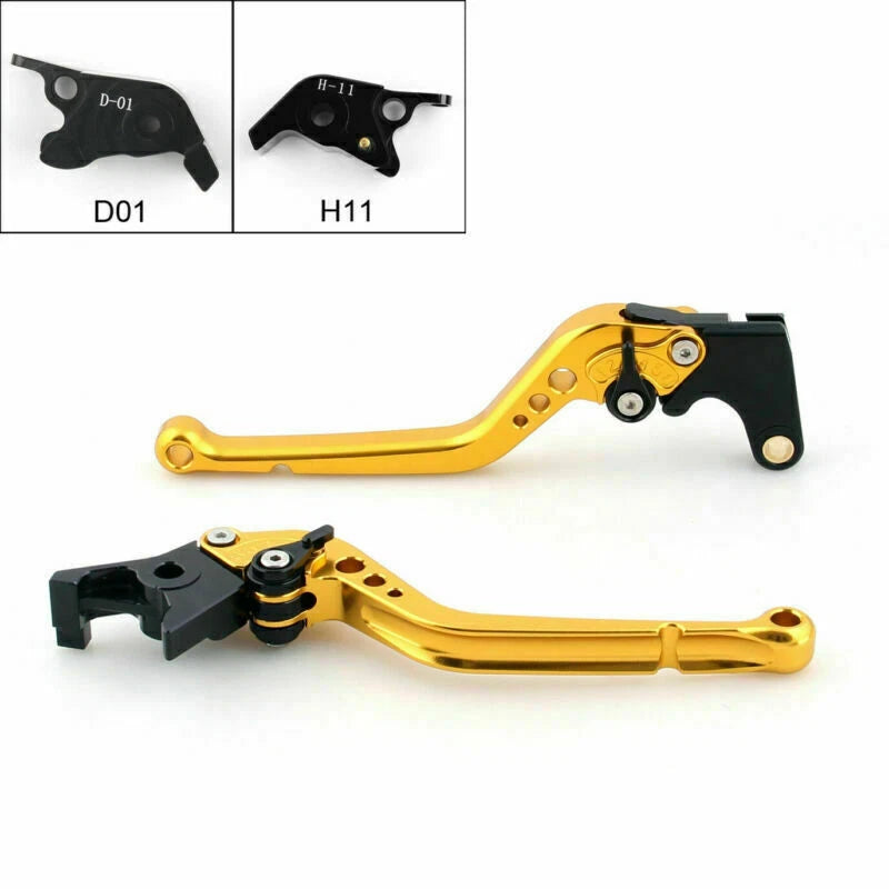 Brake Clutch Lever for Ducati Hypermotard 1100/SP (2007-2012) Gold F2