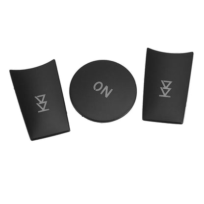 3 x Volume Button ON Cover Trim for Benz C GLK CLS E Class
