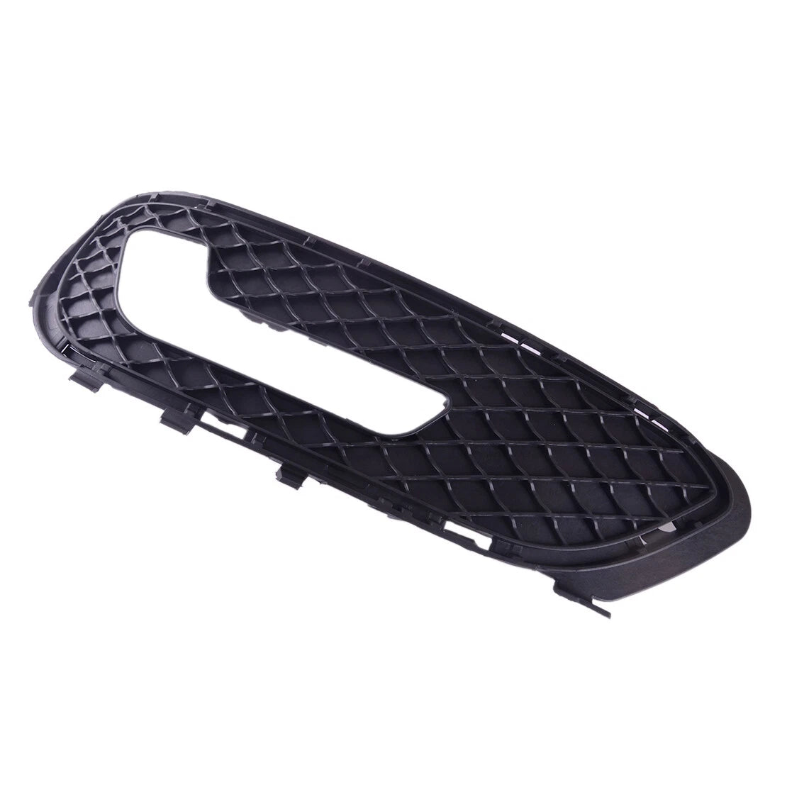Black Fog Light Grille Covers for Mercedes Benz E Class W212 (2009-2013)