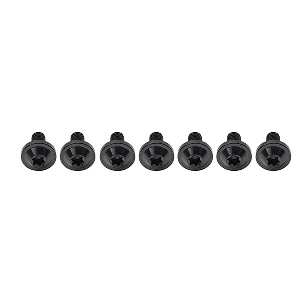 6 x M6x25mm Titanium Alloy Torx Head Bolts for Bike Motor