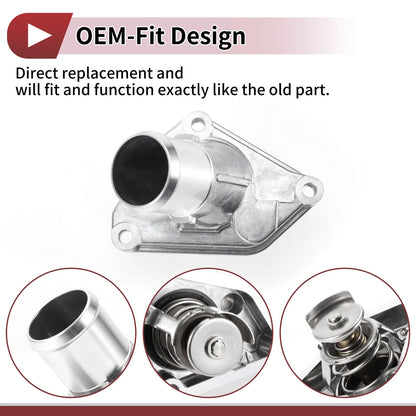 Engine Coolant Thermostat Housing Assembly for Infiniti G FX EX EX35