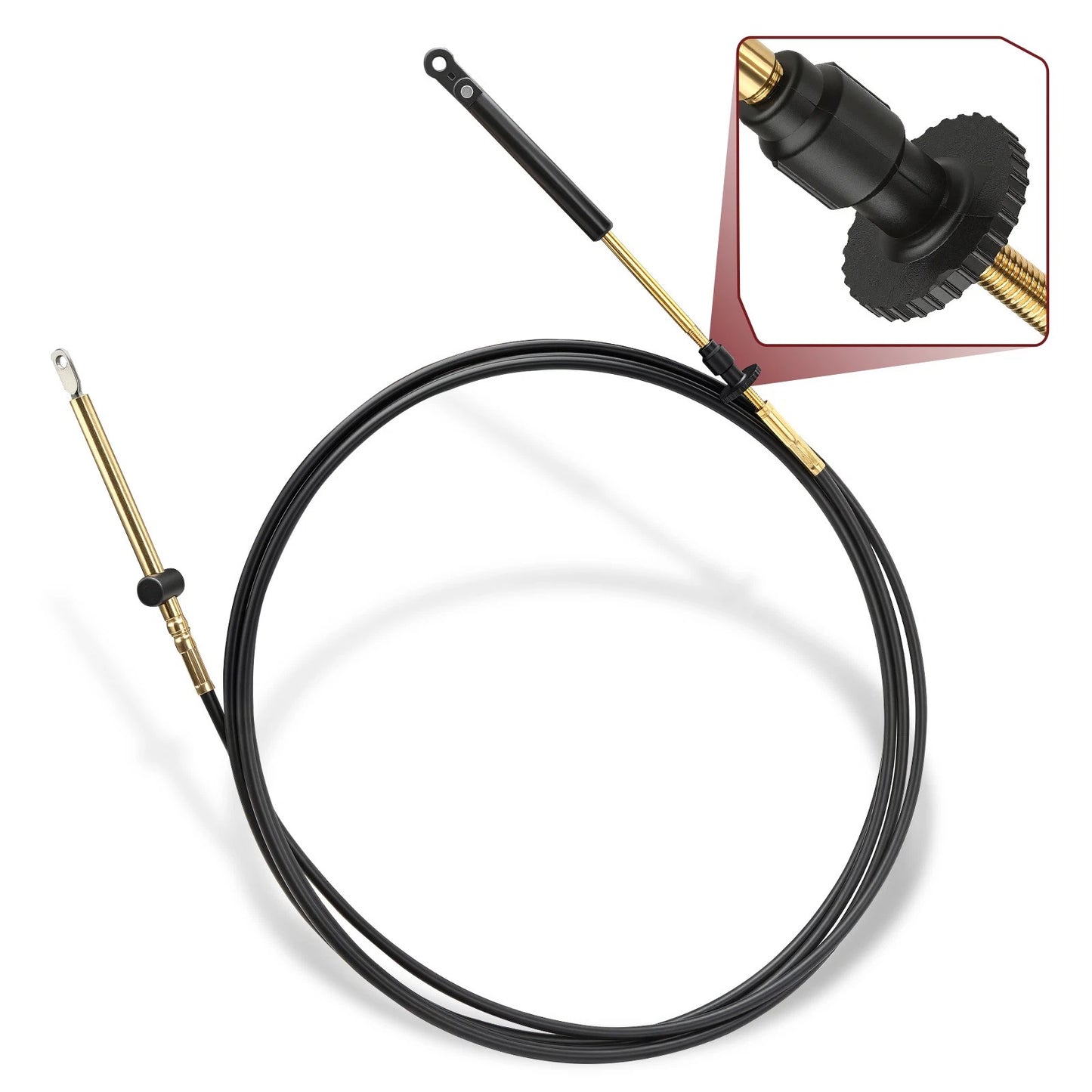 Throttle Shift Remote Control Cable for Johnson Evinrude OMC BRP (1979–1994)