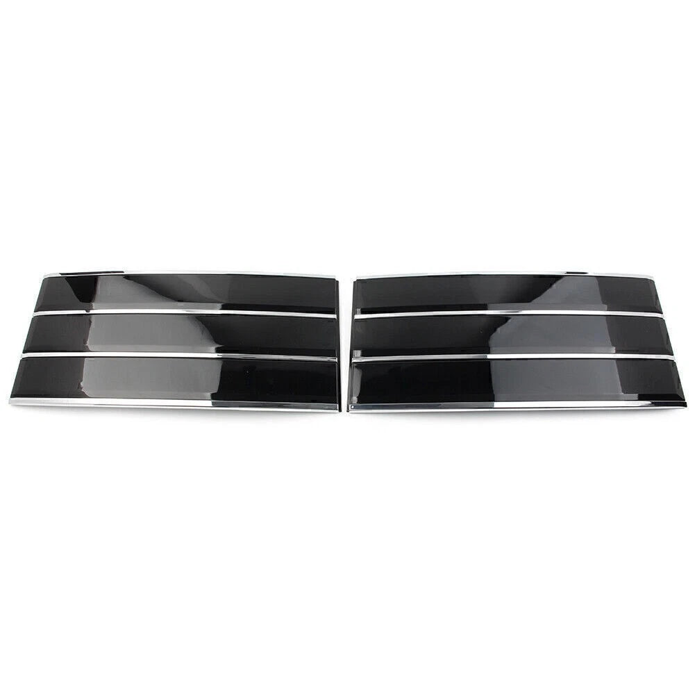 Pair Side Mesh Vent Grille for Land Rover Range Rover (2013-2017) Black