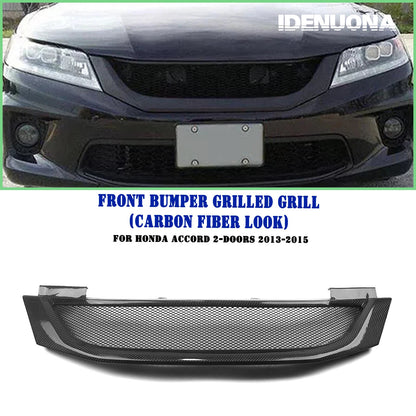 Front Bumper Upper Grille Mesh for Honda Accord 2 Door (2013-2015)
