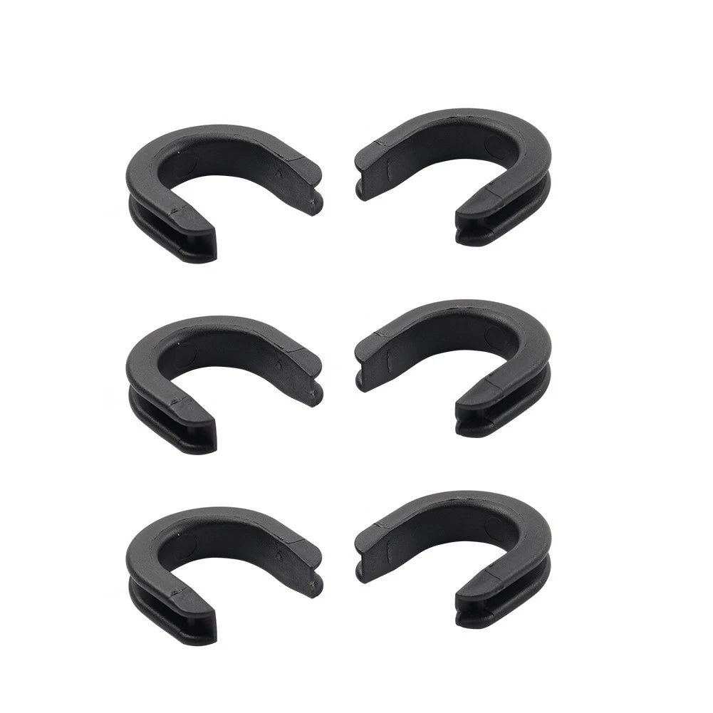 6 x Luggage Rack Backrest Side Plate Mounting Brackets for Harley