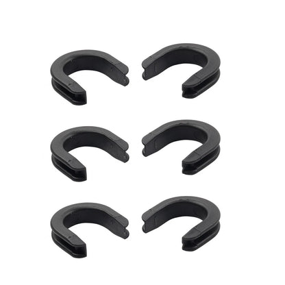 6 x Luggage Rack Backrest Side Plate Mounting Brackets for Harley