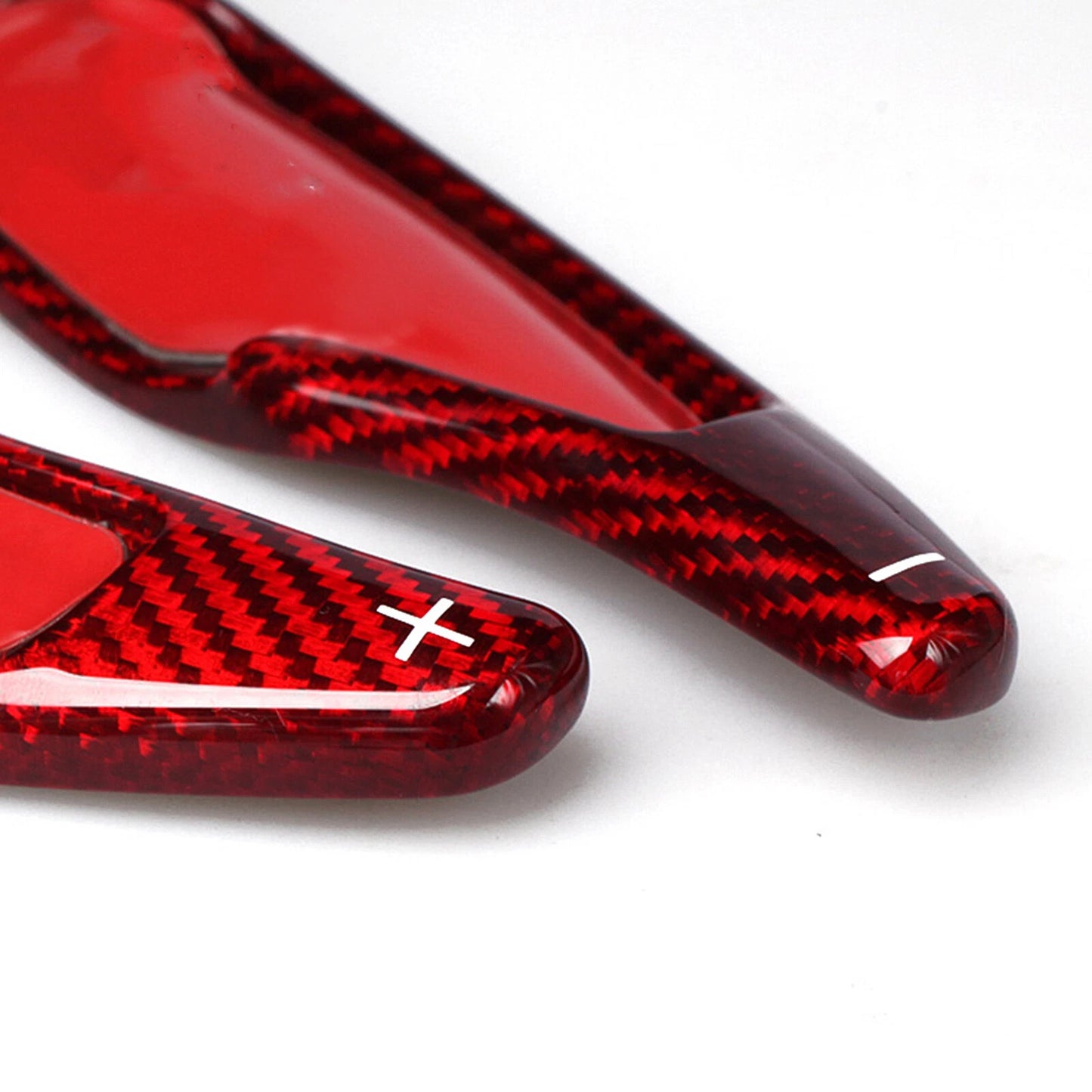 2 x Carbon Fiber Shift Paddle Extensions for Chevrolet Corvette (2014-2019)