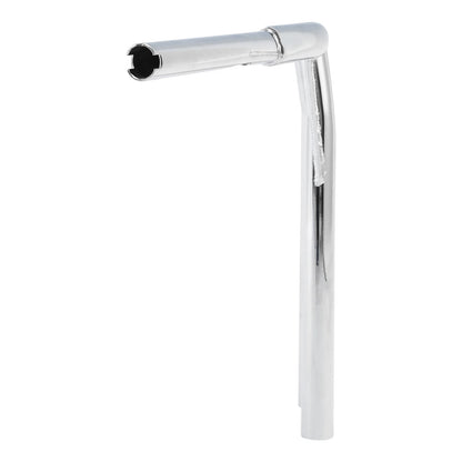 Chrome Rise 1-1/4 T-Bar Handlebar for Harley Road King Softail Deluxe