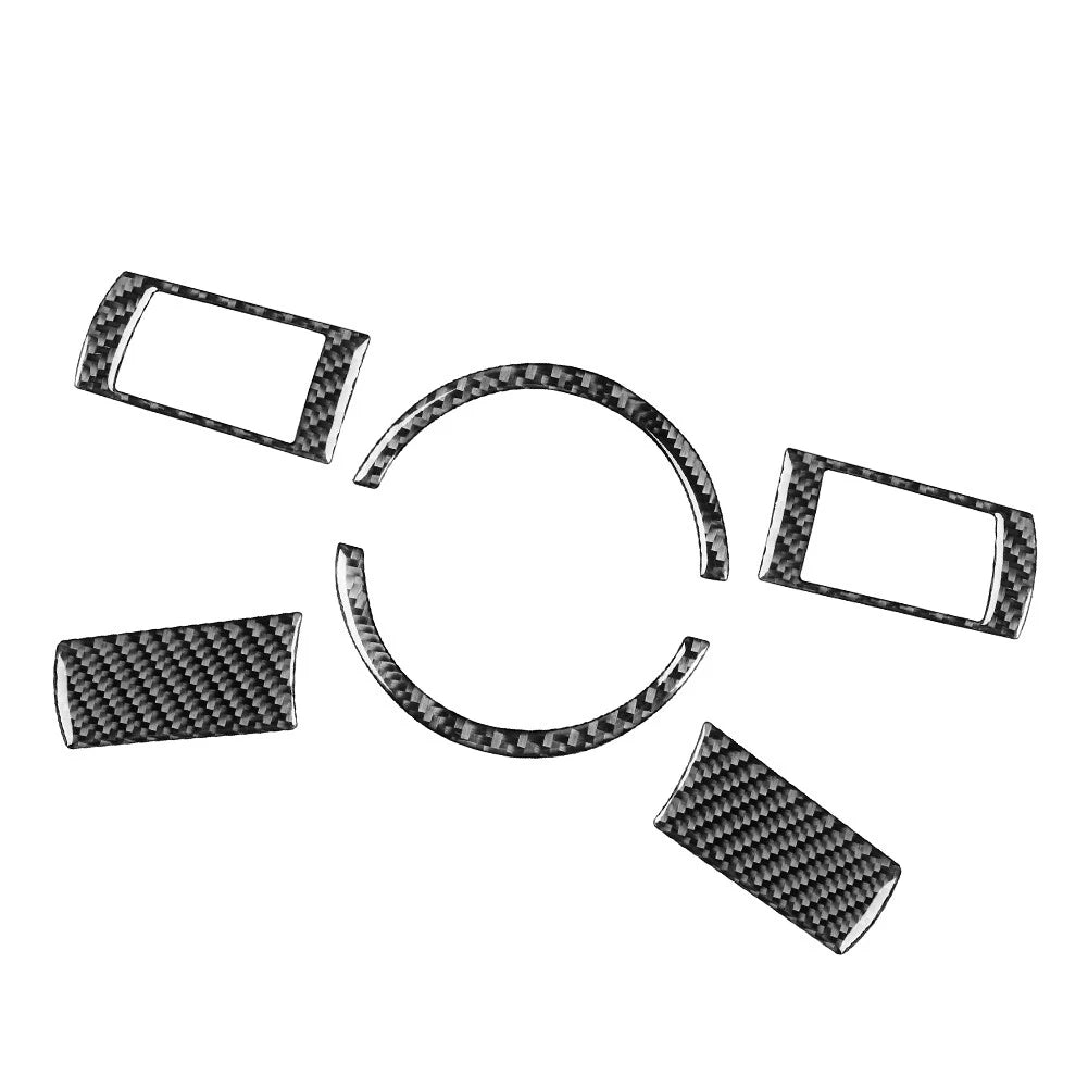 Black Steering Wheel Cover Trim for Chrysler 300, 300C, Dodge Magnum (2005-2010)