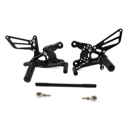 CNC Rearsets Footpegs for Honda CBR400RR NC29 1993-1999 Black