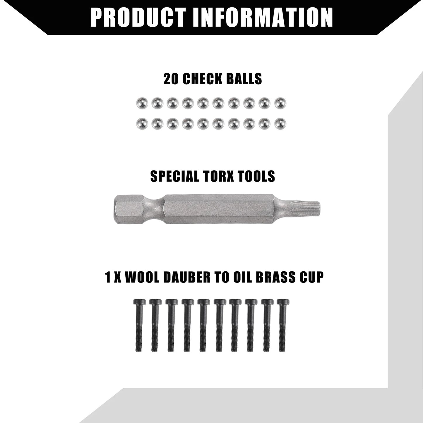 Car Injector Rebuild Kit for Ford F-Series Trucks (1999-2003)