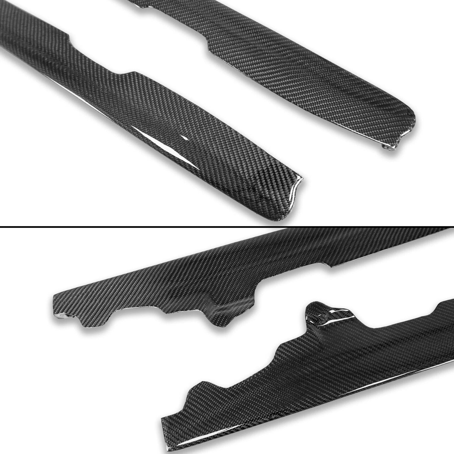 3 x Carbon Fiber Side Skirt Extensions for BMW E89 Z4 M Sport (2009-2016)