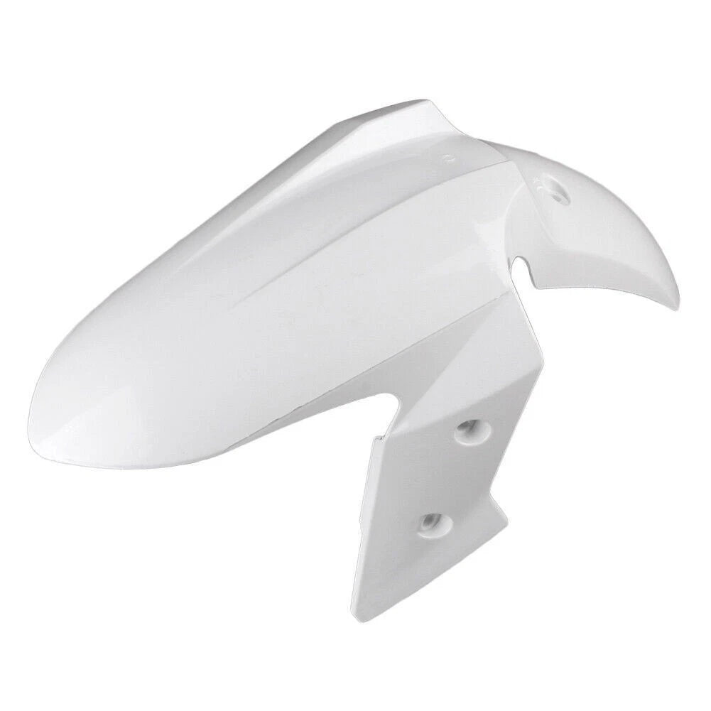 Front Mudguard Fender for KAWASAKI ZX 300R (2013) Unpainted White