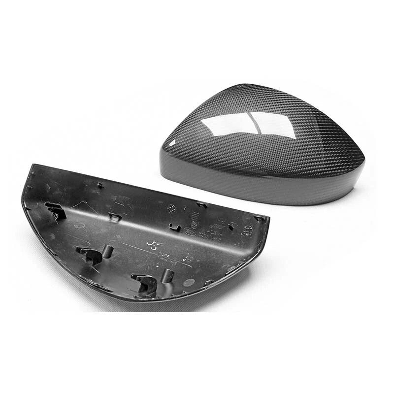 Real Carbon Fiber Side Mirror Cover Housing Shell Fit for Jaguar F-PACE E-pace