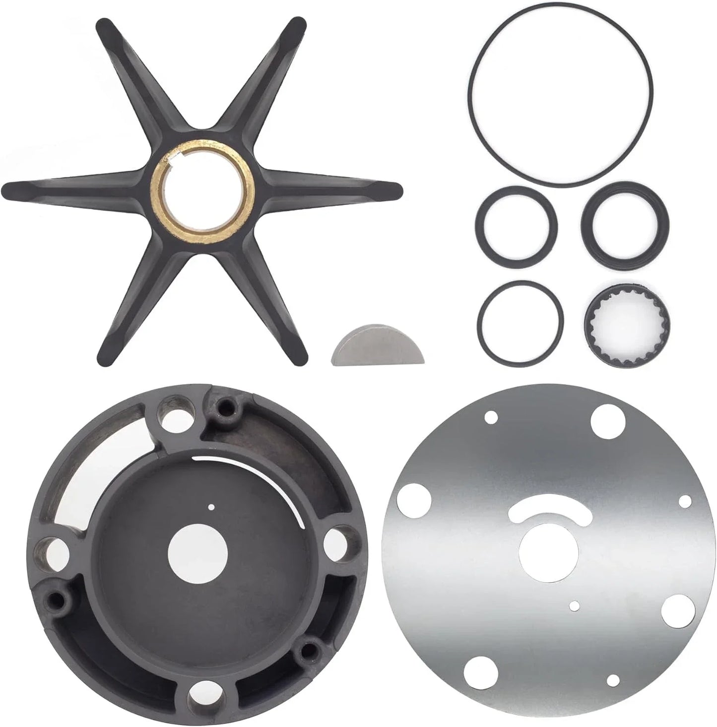 Water Pump Impeller Kit for OMC Stringer Stern Drive 1970-1990
