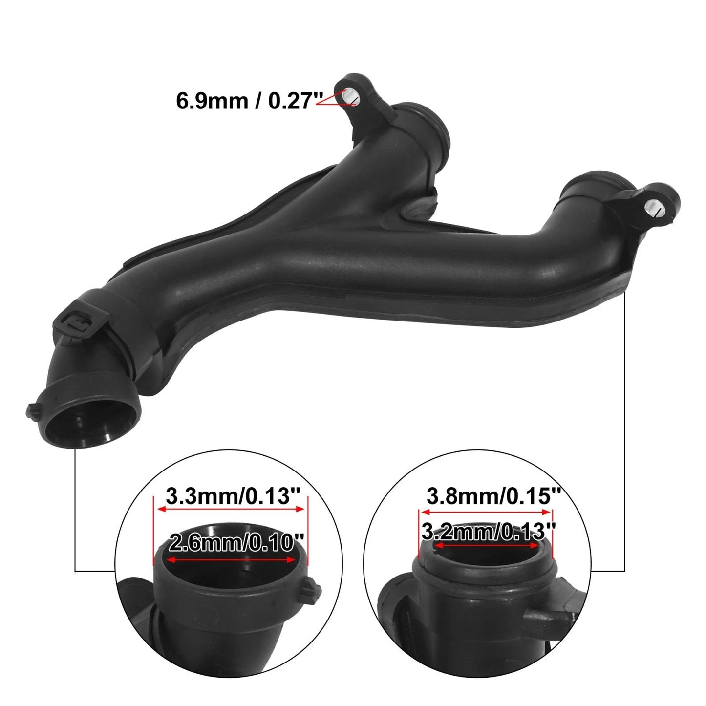 Water Hose Pipe Outlet Tube LR050935 for Land Rover LR4 (2010-2016)