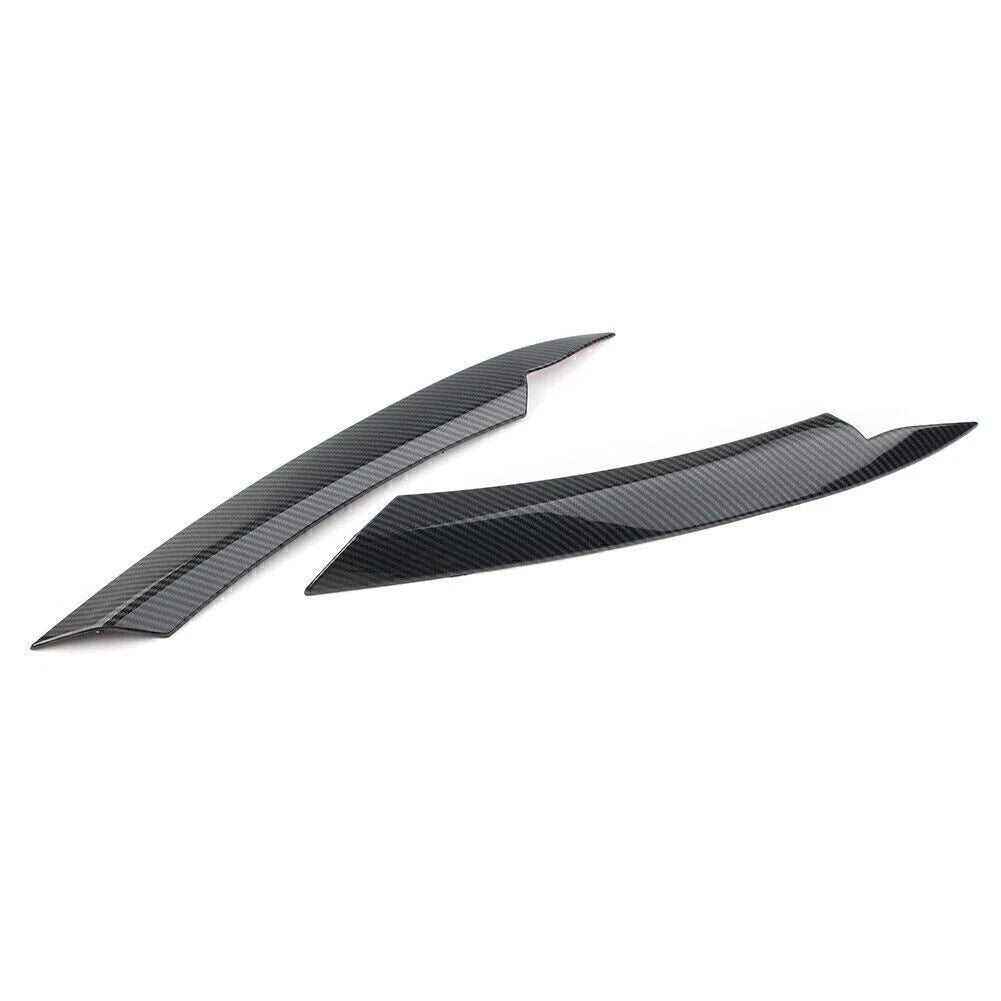 Carbon Fiber Headlight Eyelid Cover Trim for VW Passat B7 (2010-2014)