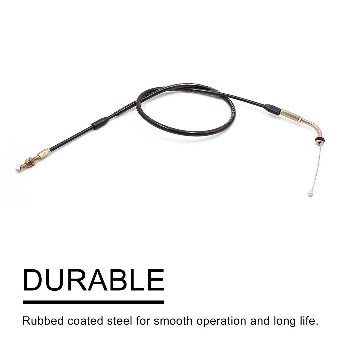 Rubber Coated Throttle Cable Wire Oil Line / 1 / Throttle Cable Wire Oil Line for Suzuki