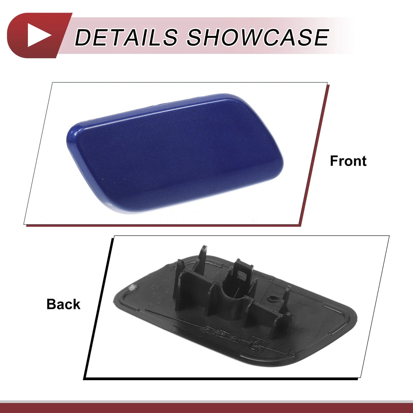 Front Right Washer Nozzle Cover for Subaru Forester (2016-2018) Blue