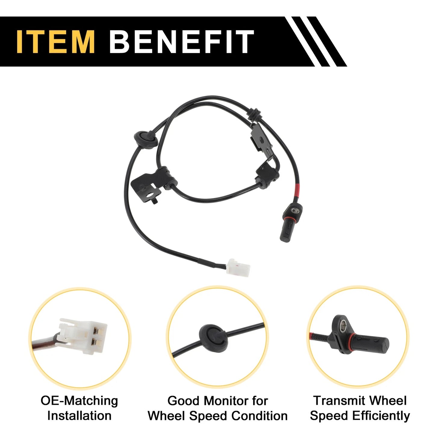 ABS Wheel Speed Sensor for Kia Carens (2013-2015) Rear Right