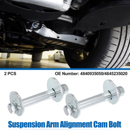 2 x Suspension Arm Alignment Cam Bolt for Toyota Tacoma (1995–2004)