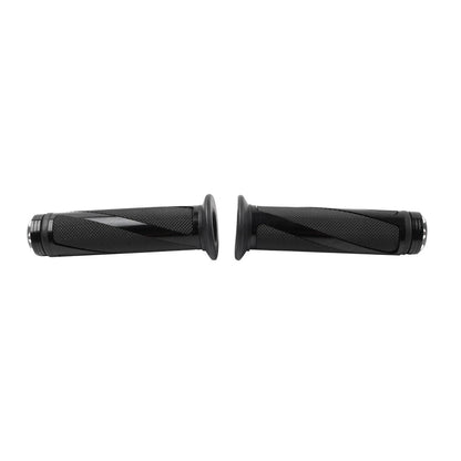 7/8" Rubber Gel Hand Grips for Yamaha MX ATV Pit Dirt Bike Black