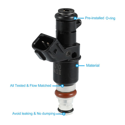 4 x Fuel Injector Nozzle for Acura RSX Type-S 2.0L (2002-2004)