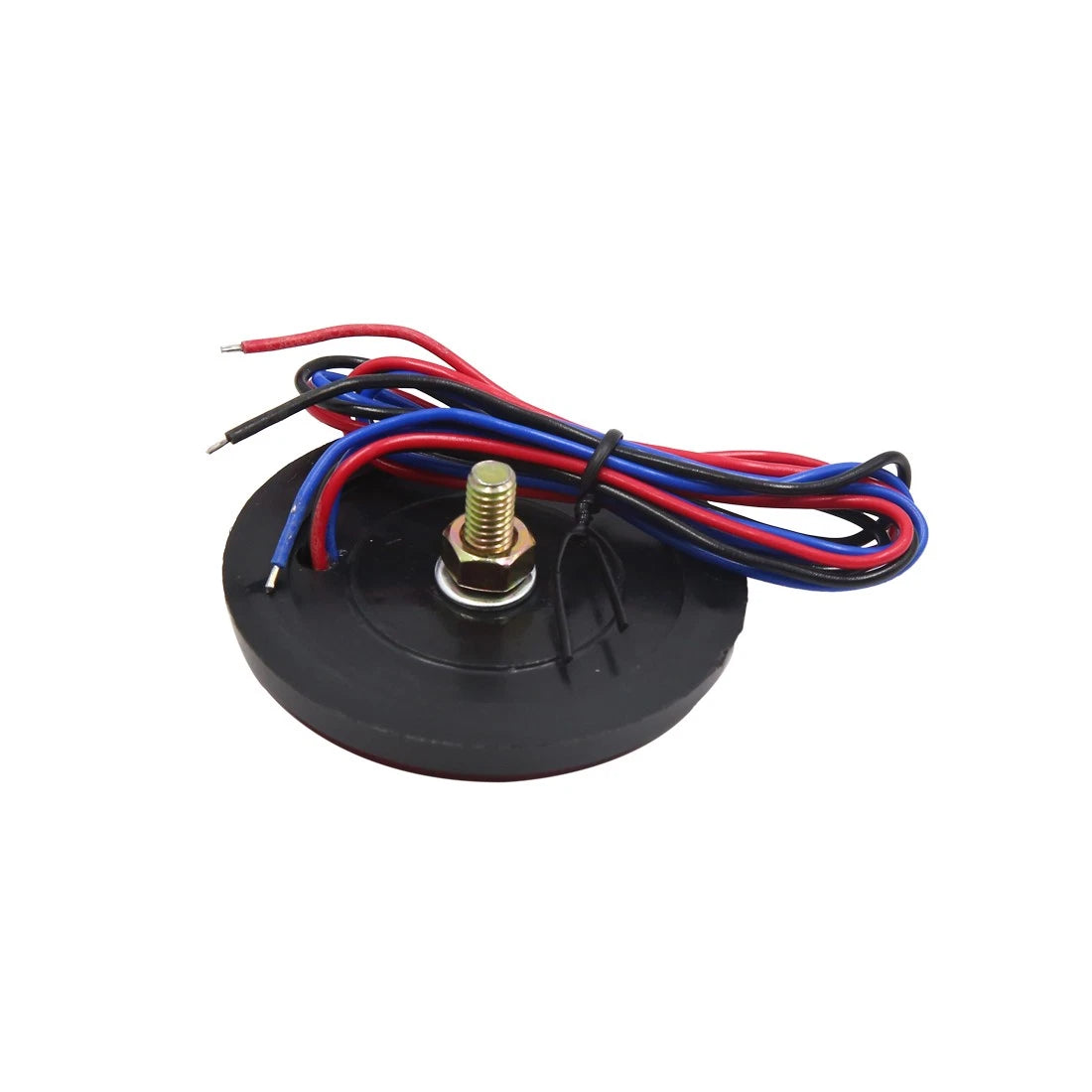 2 x Red LED Light Round Shape Reflector for Motorcycle Rear Tail Stop Lamp