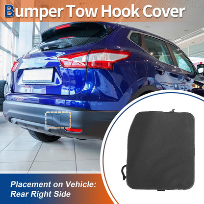 Rear Bumper Tow Hook Cover for Nissan Qashqai J11 (2014-2023)
