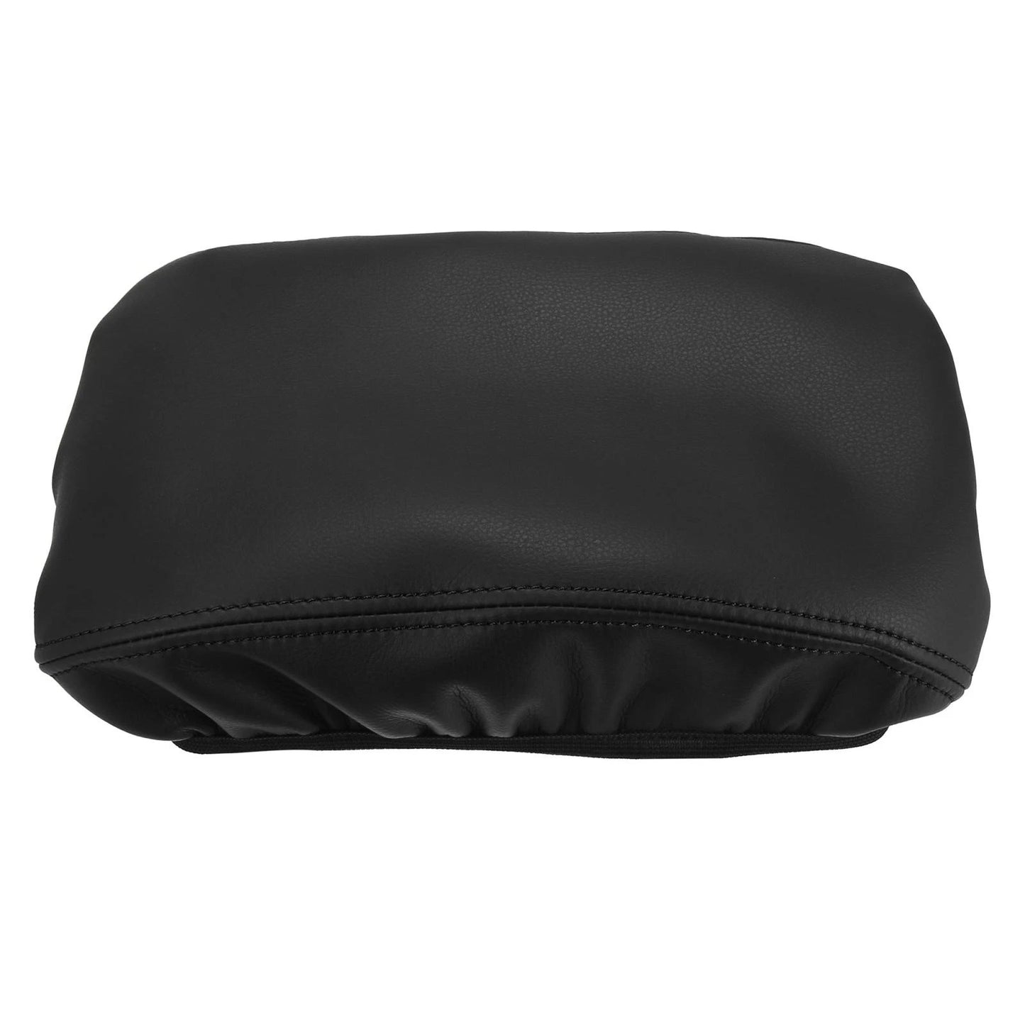 Black Microfiber Leather Armrest Cover for BMW X3 (2004-2010)