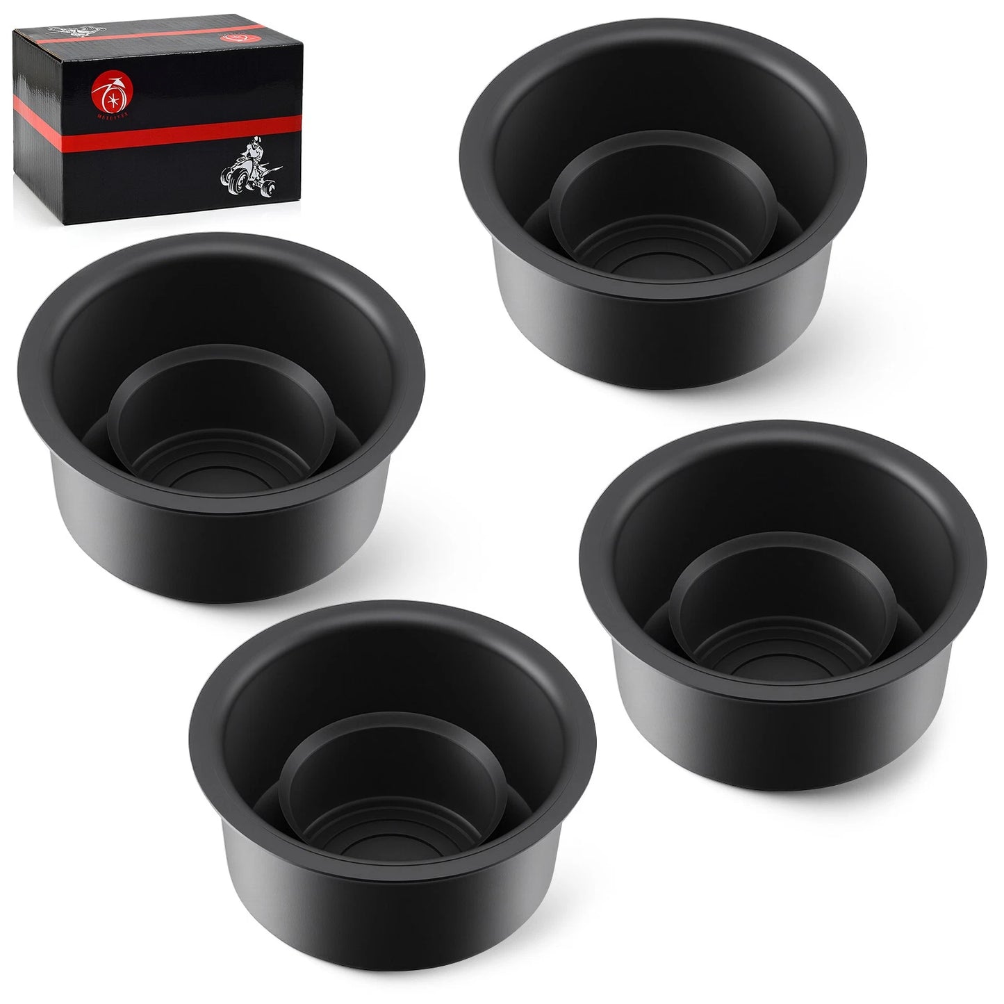 4 x Front Rear Wheel Caps for Yamaha Big Bear 400 YFM400 (2007–2012)