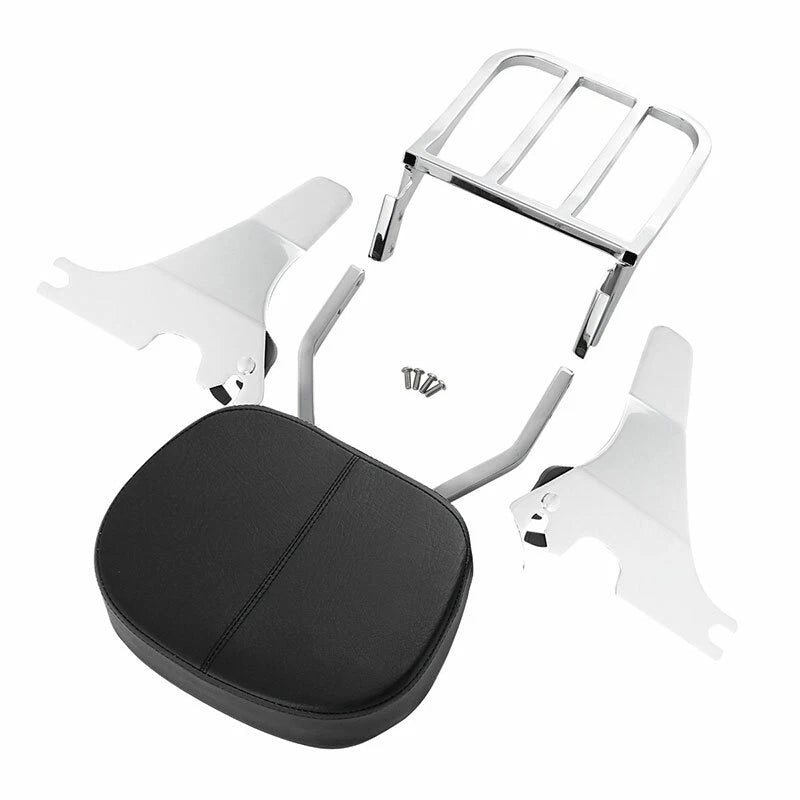 Sissy Bar Backrest Rack for Harley Sportster XL883 XL1200 (2004 - 2022)
