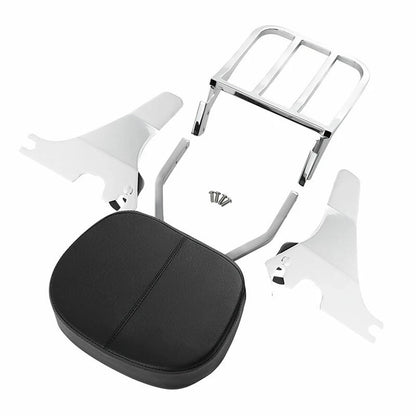 Sissy Bar Backrest Rack for Harley Sportster XL883 XL1200 (2004 - 2022)