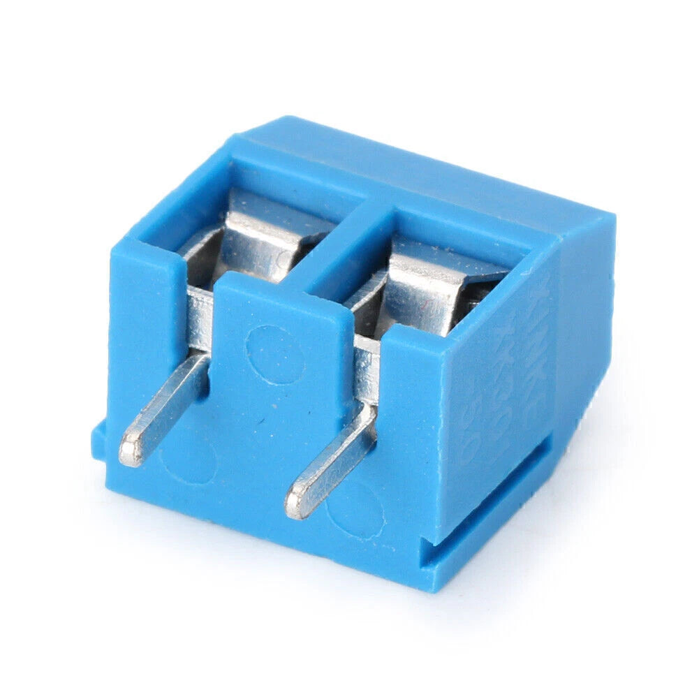 10 x 5.0MM 2-Pin Connectors for KF301 Terminal Screws, 12A 300V