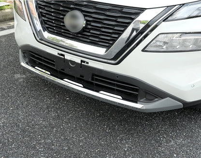 Front Bumper Chrome Protector Cover Trim for Nissan Rogue (2021-2023)