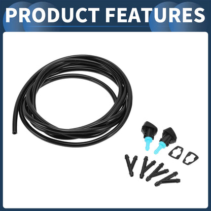 Front Windshield Washer Nozzles Set for Jeep Patriot (2007-2017)