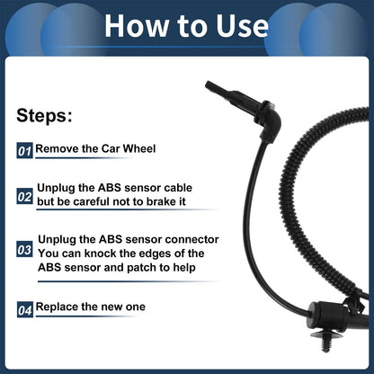 ABS Wheel Speed Sensor for Chevrolet Cruze (2011-2013)