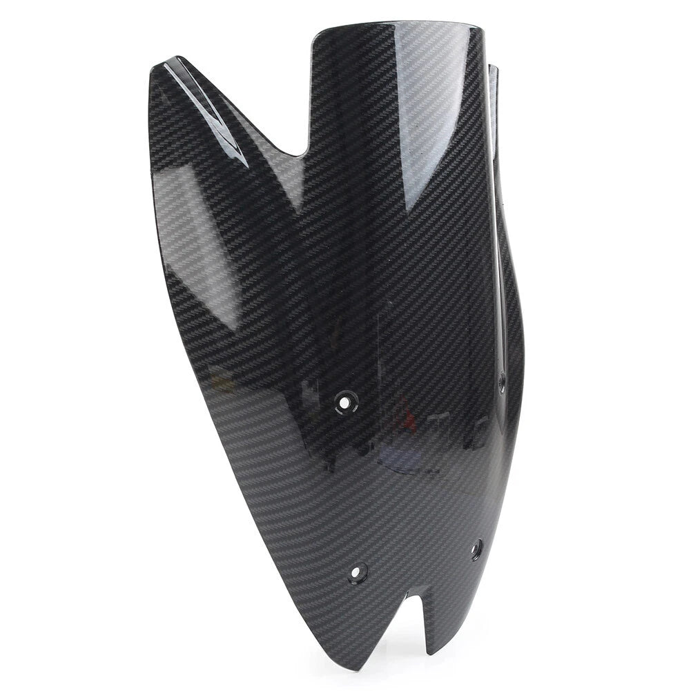 Black Carbon Fiber ABS Windshield Shield for KAWASAKI Z1000 (2010-2013)