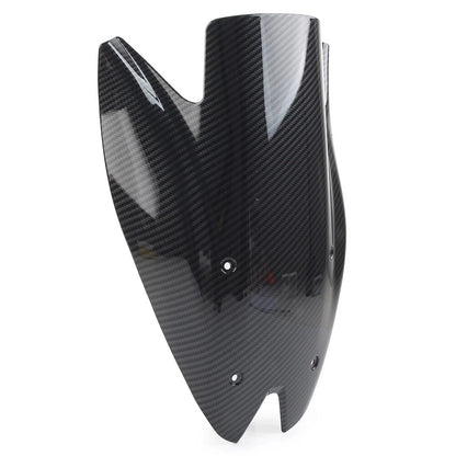 Black Carbon Fiber ABS Windshield Shield for KAWASAKI Z1000 (2010-2013)