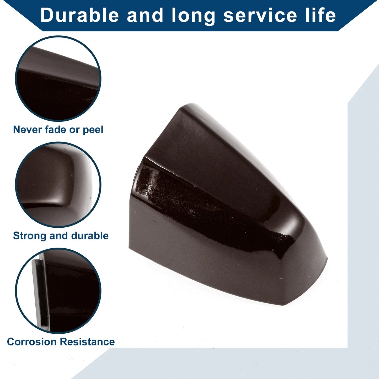 Exterior Door Handle Cover Trim for BMW X1 X2 X5 X6 2014-2019 Brown ABS