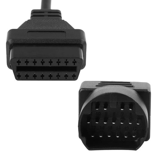 17 Pin to 16 Pin OBD2 Diagnostic Connector Cable for Mazda
