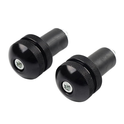 Universal 7/8" Motorcycle Handlebar Grips & Bar End Caps for Various Models