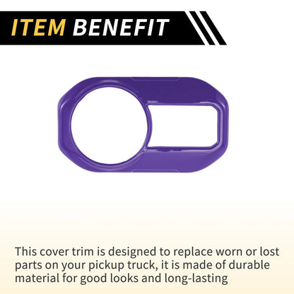 Headlight Button Panel Cover for Jeep Gladiator JT (2020-2024) - Purple 1 Pc