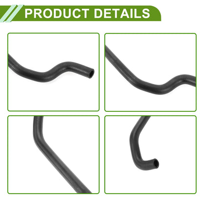Heater Hose for Toyota Camry 3.0L (1992-1996) Rubber Black 1 Pc