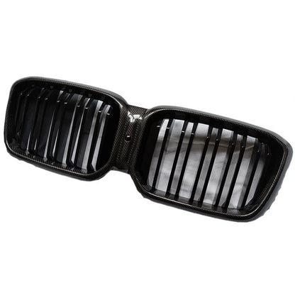 Real Carbon Fiber Front Bumper Grille For 2022+ BMW X3 X4 G01 G02 LCI